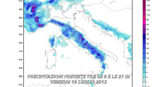Previsioni per Matera: 19/07 - 21/07/2013
